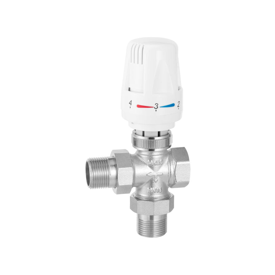 Válvula automática de control de temperatura automática de latón